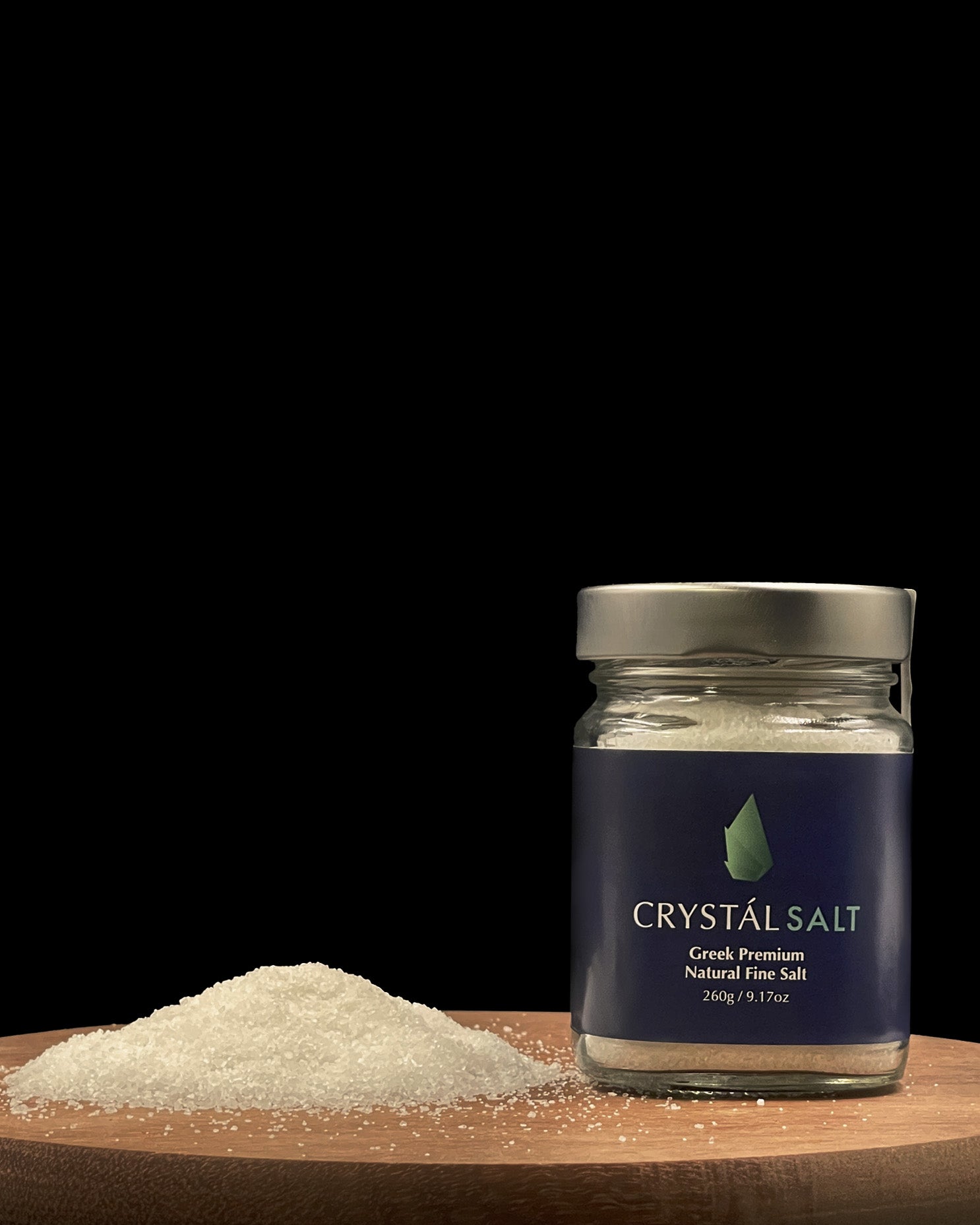 Crystál Fine Salt - Natural / Ψιλό αλάτι Μεσολογγίου με φυσική γεύση